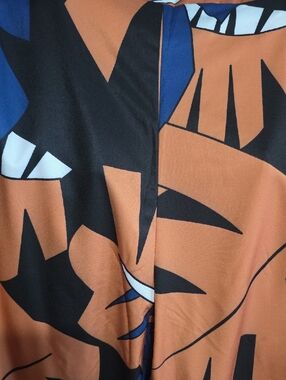 SHEIN PRINT WIDE LED PANT